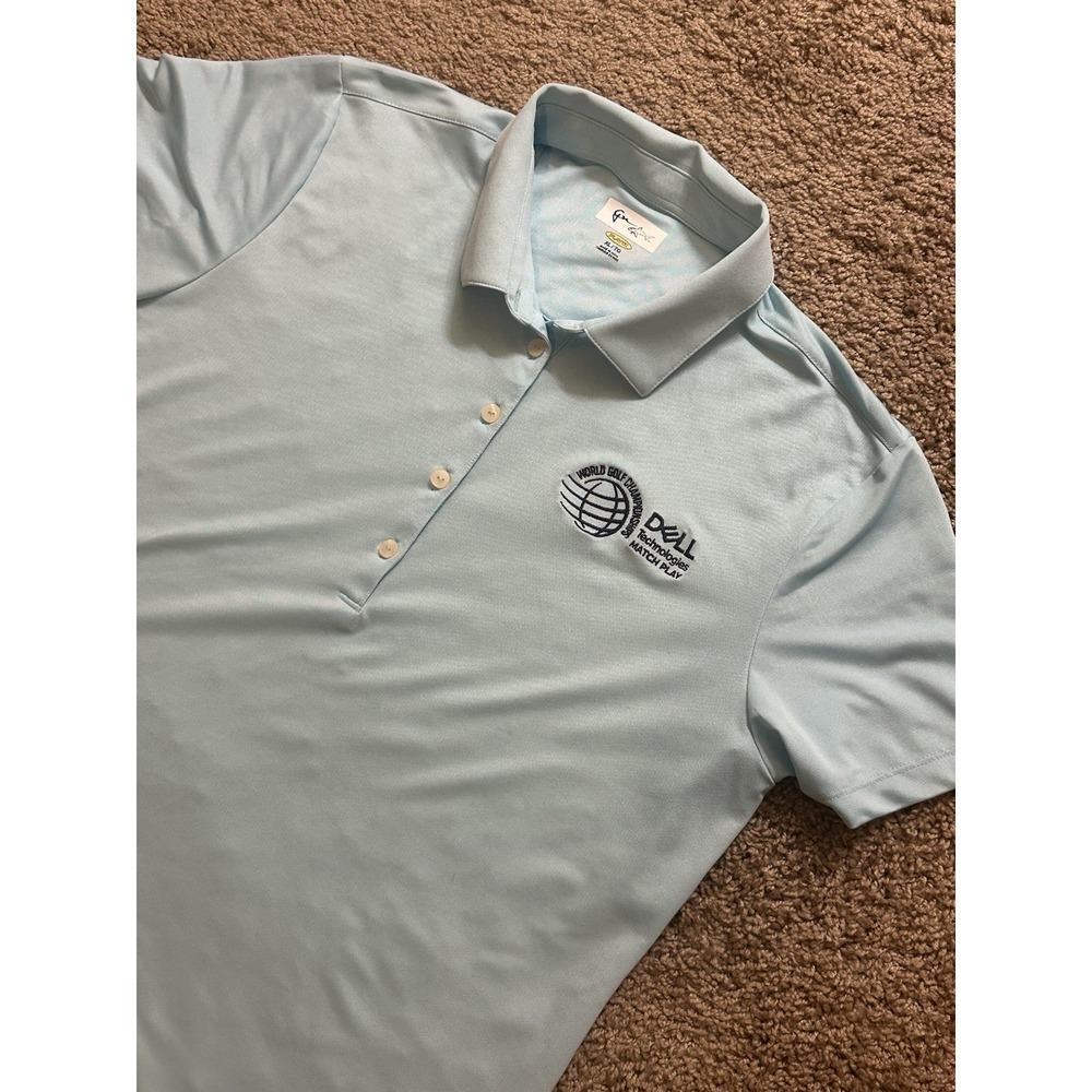 Women's Greg Norman Dell Technologies Match Play Short Sleeve Golf Polo - XL